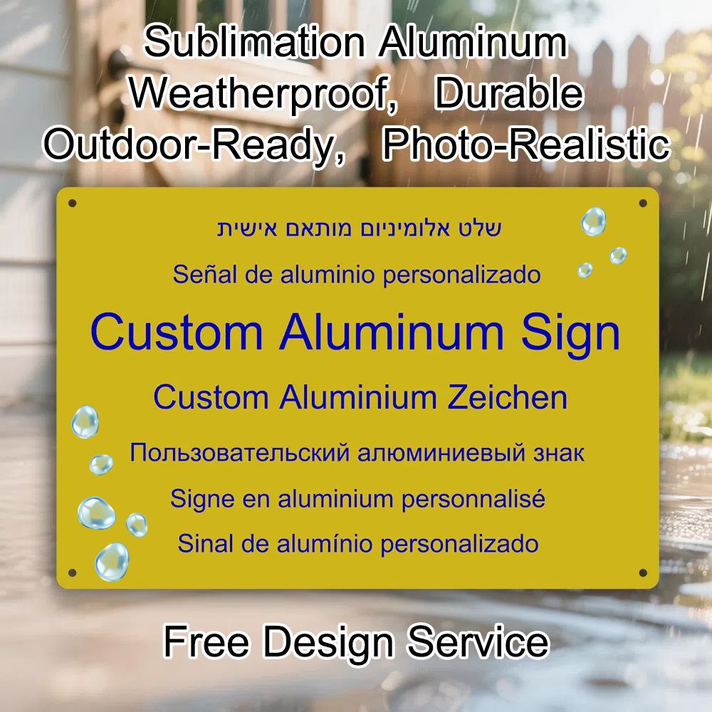 Photo Acrylic Block - Aangepaste aluminium bord gepersonaliseerde foto afdrukken