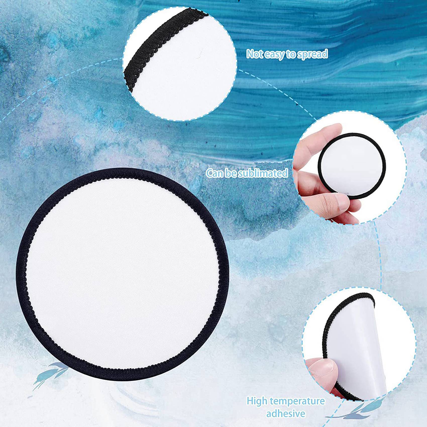 ABXF-48 Stuks Sublimatie Patch - Hat Sublimation Blank recensie en prijs